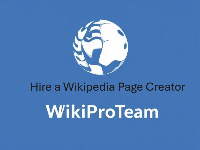 Hire Wikipedia page creator and editor