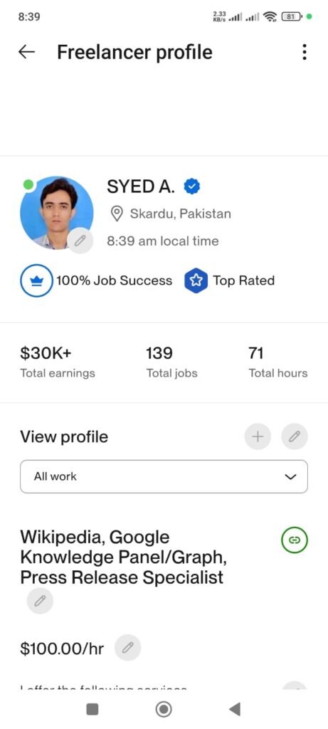 Hire Wikipedia expert Hire Wikipedia Editor Hire Wikipedia Page Creator Hire Wikipedia Specialist 