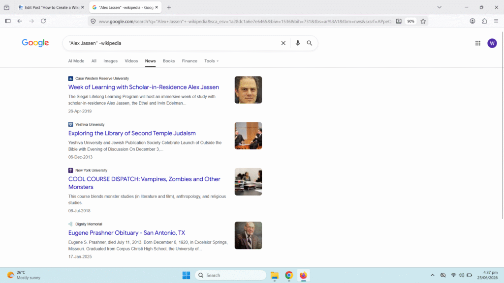 find sources for wikipedia